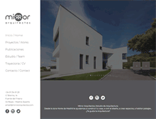 Tablet Screenshot of mirrorarquitectos.com